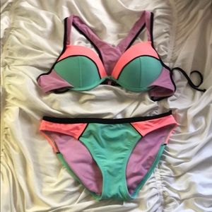 triangle bathing suit